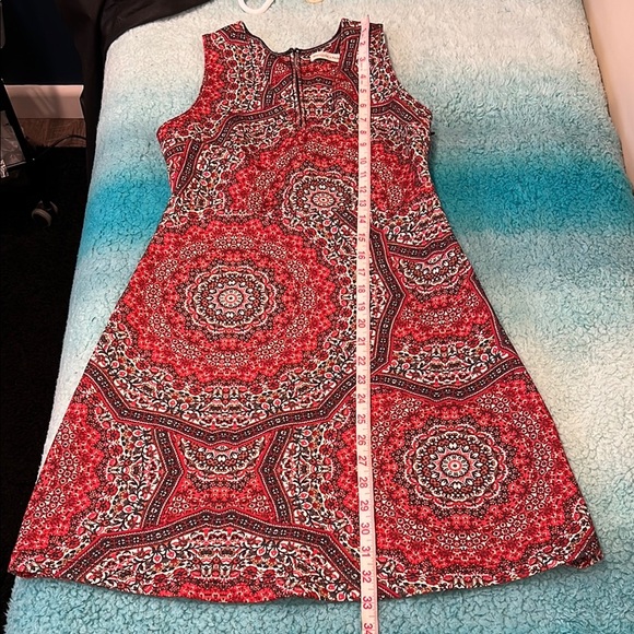 🔥Abercrombie & Fitch Red A-Line Sleeveless Dress🔥 - Picture 4 of 7
